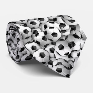 Voetbal print stropdas