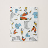 Voetbal puzzel (Verticaal)