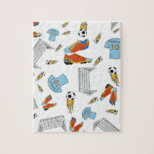 Voetbal puzzel 