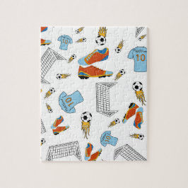 Voetbal puzzel 