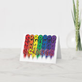 Voetbal Regenboog Kaart (Voorkant)