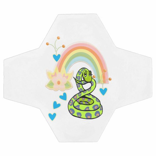 Voetbal regenboogworm (Enkel)