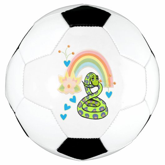 Voetbal regenboogworm (Voorkant)