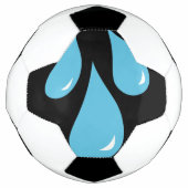 Voetbal Regendruppels (Voorkant)