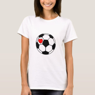Voetbal (Rode hars) T-shirt