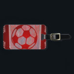VOETBAL RODE  PRODUCTEN BAGAGELABEL<br><div class="desc">VOETBAL RODE  PRODUCTEN</div>