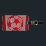 VOETBAL RODE  PRODUCTEN BAGAGELABEL<br><div class="desc">VOETBAL RODE  PRODUCTEN</div>