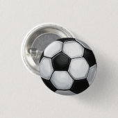 Voetbal Ronde Button 3,2 Cm (Voorkant /achterkant)