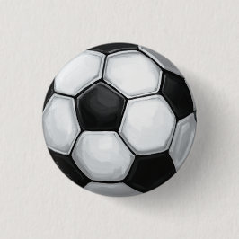 Voetbal Ronde Button 3,2 Cm