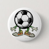 Voetbal Ronde Button 5,7 Cm (Voorkant)
