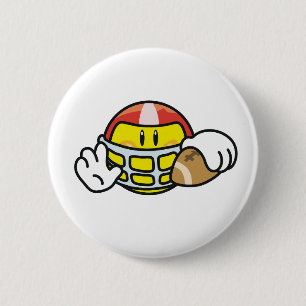 Voetbal Ronde Button 5,7 Cm