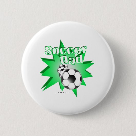 Voetbal Ronde Button 5,7 Cm (Voorkant)