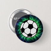 Voetbal Ronde Button 5,7 Cm (Voorkant /achterkant)