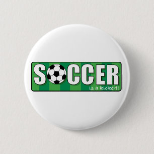 Voetbal Ronde Button 5,7 Cm