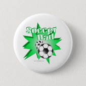 Voetbal Ronde Button 5,7 Cm (Voorkant)