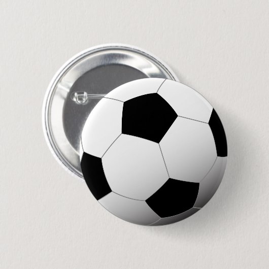 Voetbal Ronde Button 5,7 Cm (Voorkant /achterkant)