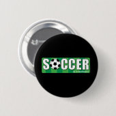 Voetbal Ronde Button 5,7 Cm (Voorkant /achterkant)