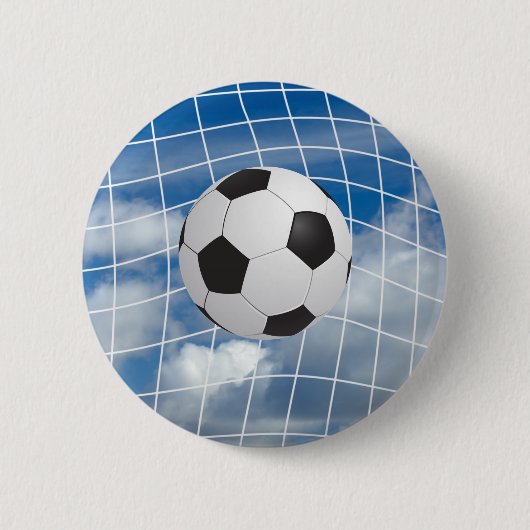 Voetbal Ronde Button 5,7 Cm (Voorkant)