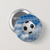 Voetbal Ronde Button 5,7 Cm (Voorkant /achterkant)