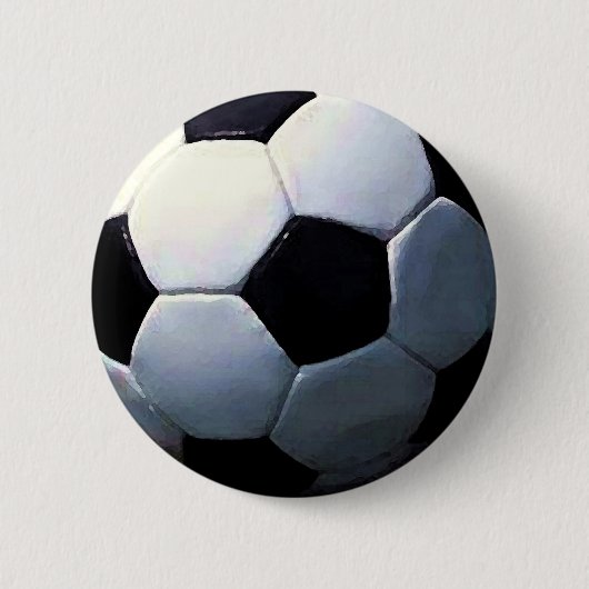 Voetbal Ronde Button 5,7 Cm (Voorkant)