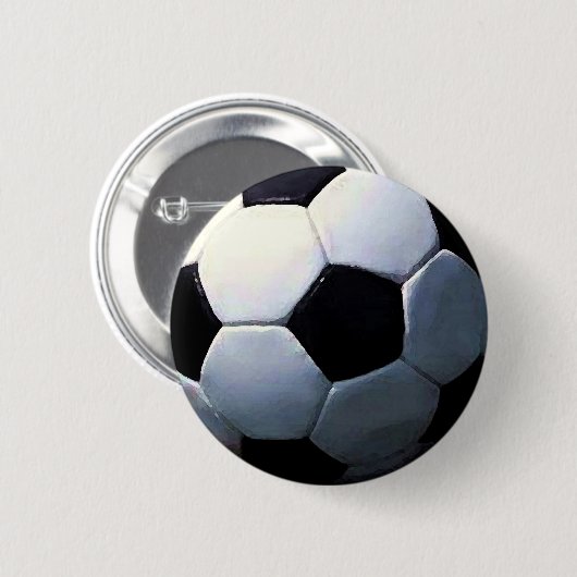 Voetbal Ronde Button 5,7 Cm (Voorkant /achterkant)