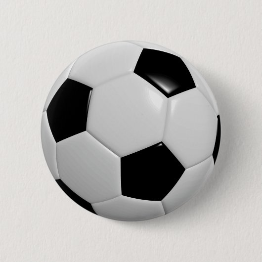 Voetbal Ronde Button 5,7 Cm (Voorkant)