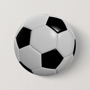 Voetbal Ronde Button 5,7 Cm