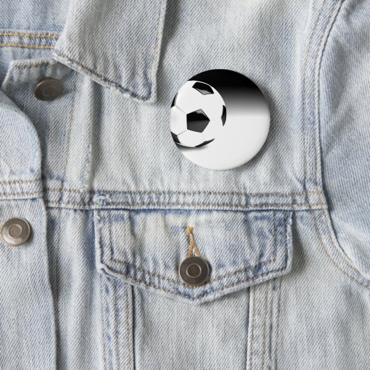 Voetbal Ronde Button 5,7 Cm (In situ)