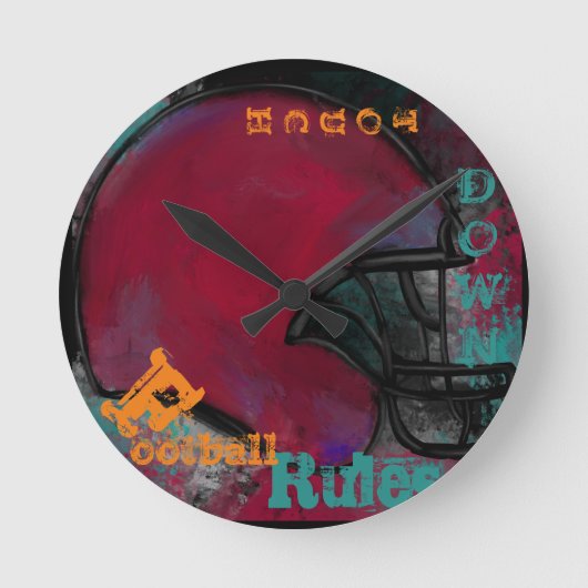 VOETBAL RONDE KLOK (Voorkant)