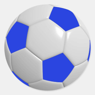 Voetbal Ronde Sticker