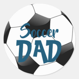 Voetbal Ronde Sticker