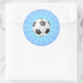 VOETBAL RONDE STICKER (Tas)