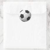 Voetbal: Ronde Sticker (Tas)