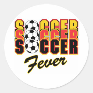 Voetbal Ronde Sticker