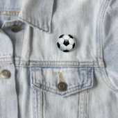 Voetbal Round Pinback-Button Ronde Button 3,2 Cm (In situ)