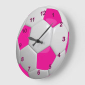 Voetbal | Roze warmroze Grote Klok (Hoek)