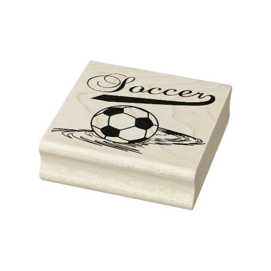 Voetbal Rubberstempel (Stempel)