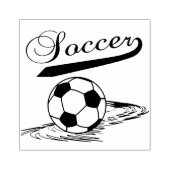 Voetbal Rubberstempel (Afrduk)