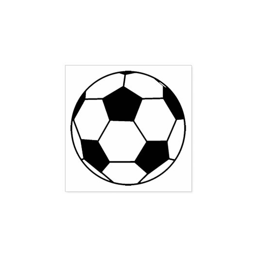 Voetbal Rubberstempel (Afrduk)