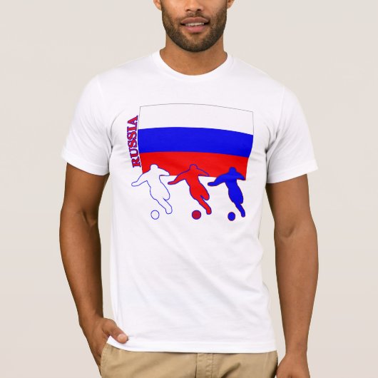 Voetbal Rusland Light T-Shirt (Voorkant)