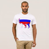 Voetbal Rusland Light T-Shirt (Voorkant volledig)