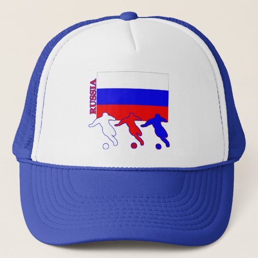 Voetbal Rusland Trucker Pet (Voorkant)