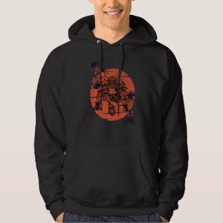 Voetbal Samurai Grappige Krijger Pantser Japanse O Hoodie