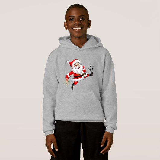 Voetbal Santa Kind's T-shirt (Voorkant volledig)
