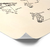 Voetbal-schoenen 1993 - oude pooier poster (Hoek)