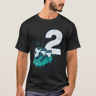 Voetbal schoenen voor 2e verjaardag voetbal 2 jaar t-shirt