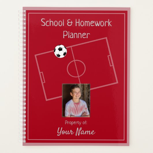 Voetbal  - School Planner - HAMbyWG (Voorkant)