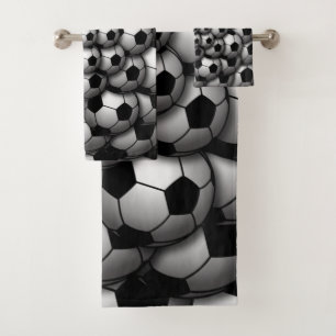 Voetbal Seizoen Badhanddoek Set Bad Handdoek