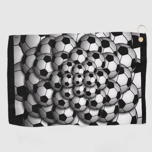 Voetbal Seizoen Golf Handdoek (Horizontaal)