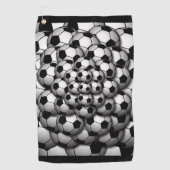 Voetbal Seizoen Golf Handdoek (Voorkant)